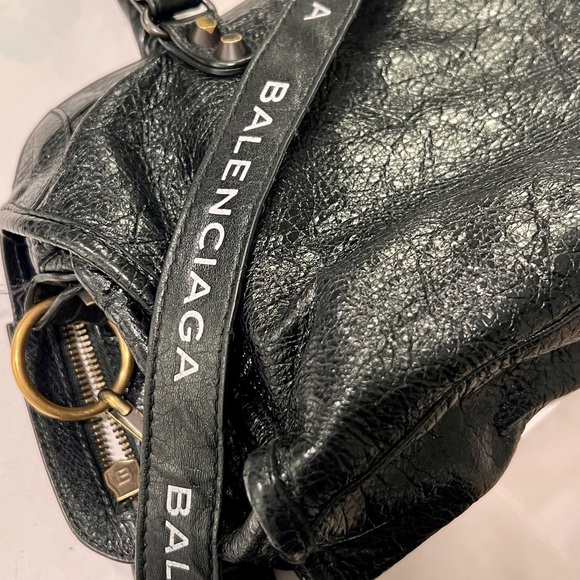 Balenciaga City bag with logo strap - Picture 13 of 14